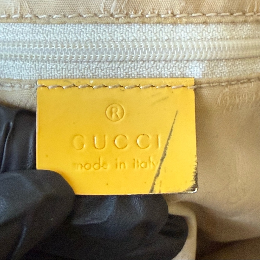 💎GUARANTEED AUTHENTIC GUCCI JOLIE TOTE BAG / SMALL SIZE 💎 - Picture 8 of 12